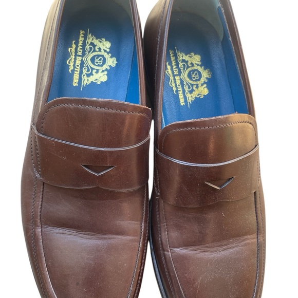 Men's Brown Loafers - Picture 1 of 5